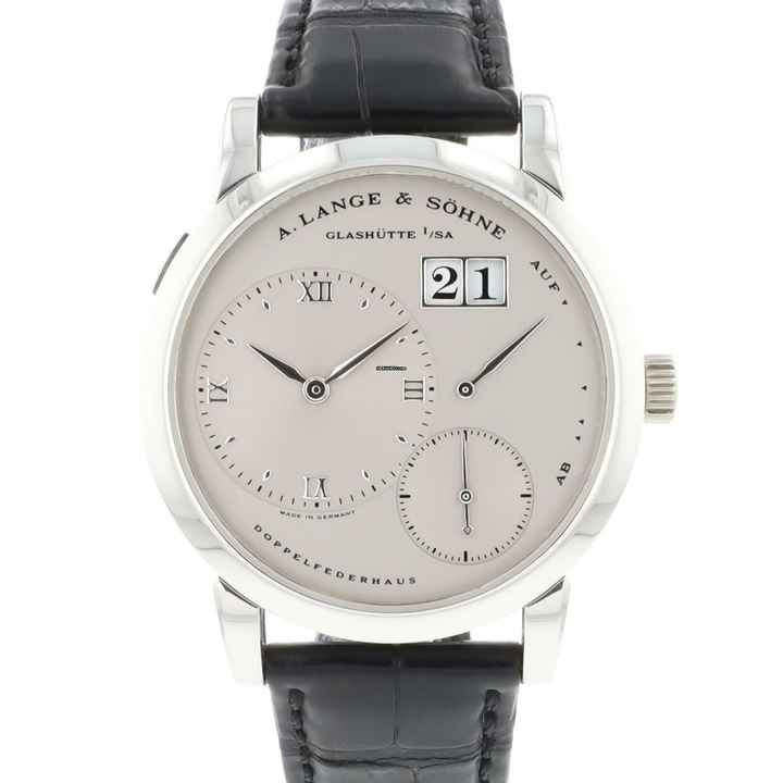  A. Lange & Söhne Lange 1 Platina Silver Dial </h1> 