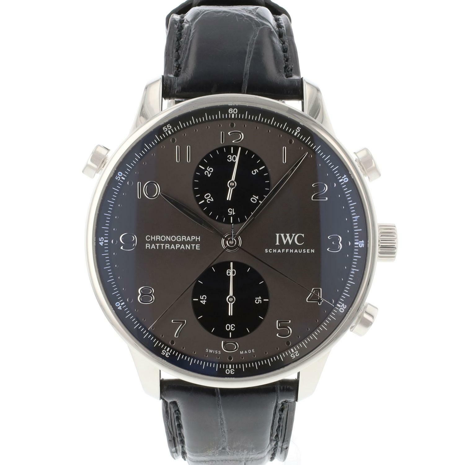  IWC Portugieser Chronograph Rattrapante Grey Dial 'Rue de la Paix Special Edition' </h1> 