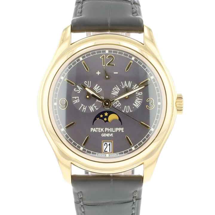  Patek Philippe Annual Calendar Yellow Gold Grey Dial </h1> 