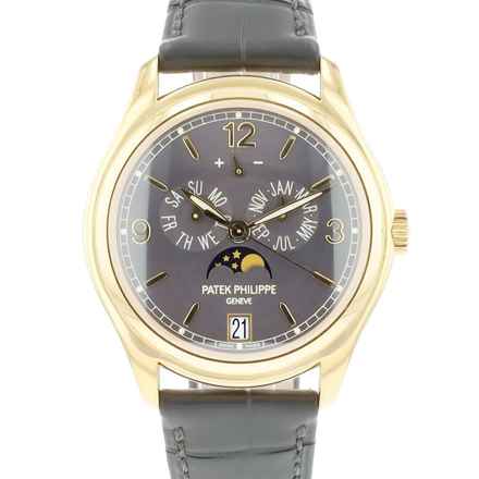  Patek Philippe Annual Calendar Yellow Gold Grey Dial </h1> 