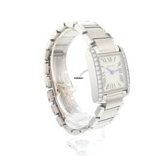 Thumbnail von Cartier Tank Française PM Steel Factory Diamonds </h1>