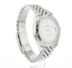 Thumbnail von Rolex Datejust 41 Fluted Jubilee White Roman Dial NEW 2025 </h1>