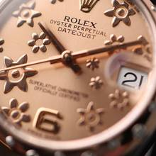 Thumbnail von Rolex Datejust 31 Steel Everosegold Pink Flower Dial Diamonds </h1>