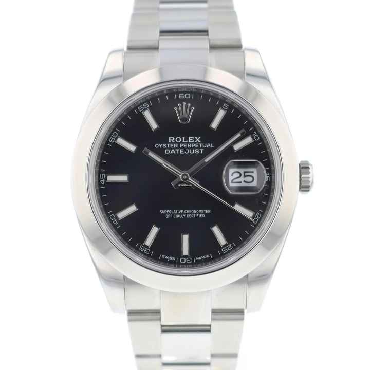  Rolex Datejust 41 Oyster Black Dial 