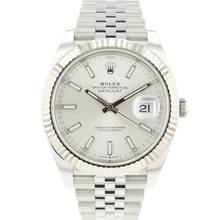 Thumbnail von Rolex Datejust 41 Jubilee Fluted Silver Dial </h1>