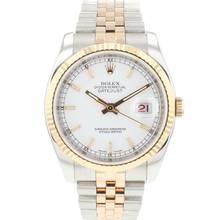 Thumbnail von Rolex Datejust 36 Jubilee Fluted Steel / Everose Roulette Date </h1>