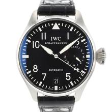 Thumbnail von IWC Große Fliegeruhr Big Pilot 46MM 7-Days Steel Black Dial