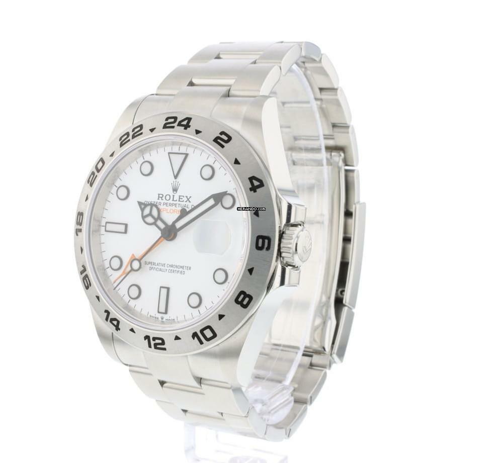 Thumbnail von Rolex Explorer II White Dial </h1>