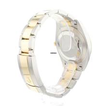 Thumbnail von Rolex Datejust 41 Steel Gold Oyster Fluted Black Diamond Dial </h1>