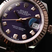 Thumbnail von Rolex Lady-Datejust 28 Steel Everose Gold Fluted Diamonds New </h1>