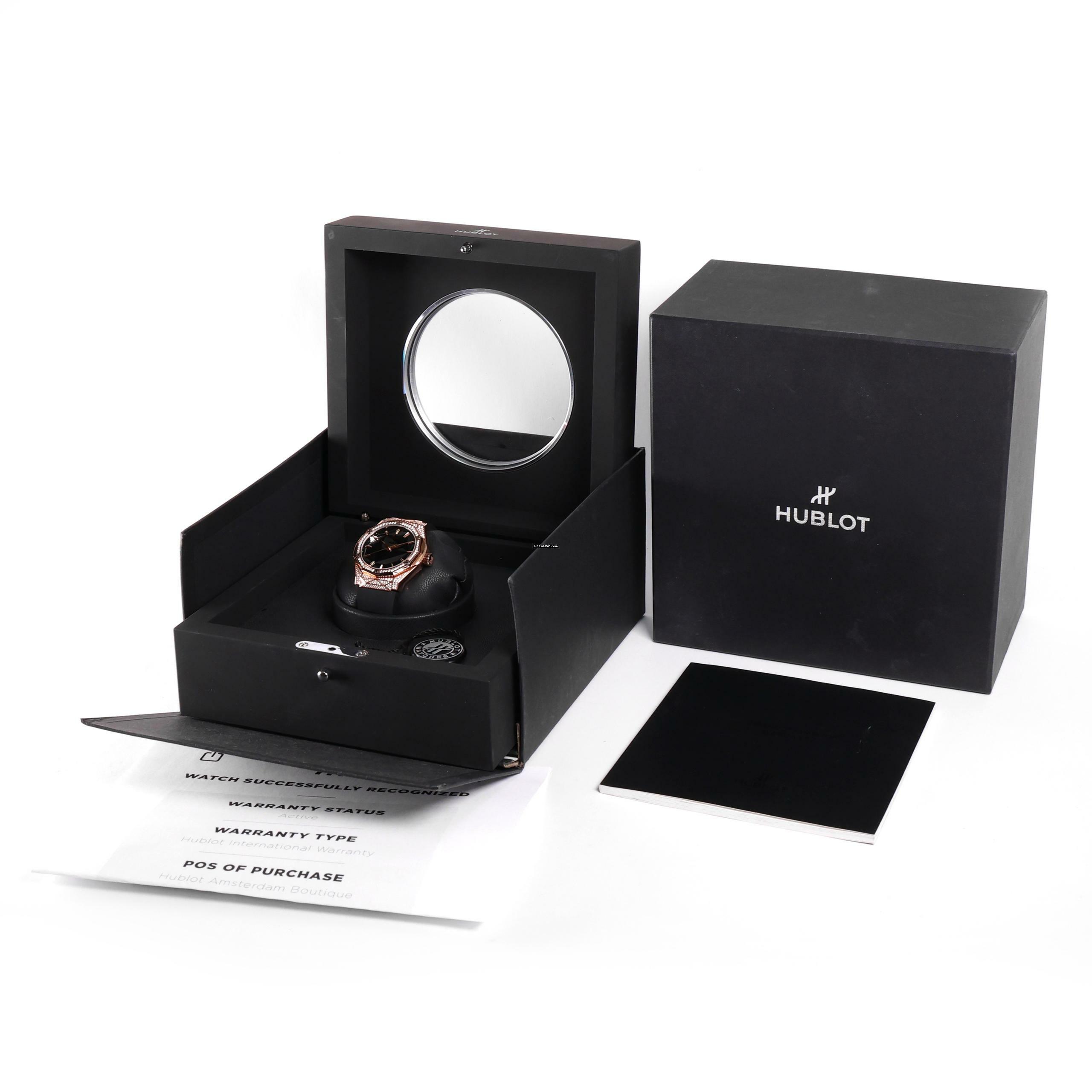 Thumbnail von Hublot Classic Fusion Orlinski King Pave Diamonds NEW '21 </h1>