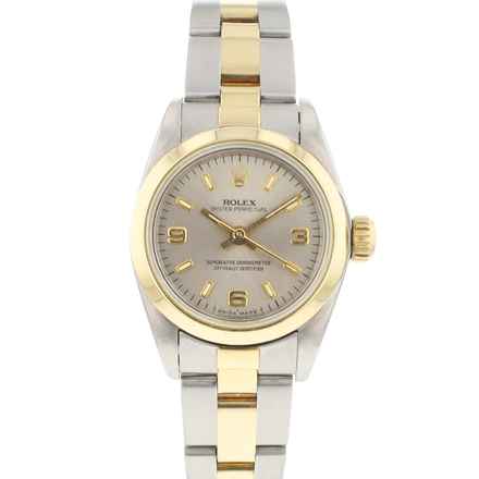  Rolex Oyster Perpetual 26 Lady 26MM Steel/Gold Grey Dial </h1> 