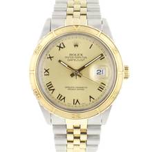 Thumbnail von Rolex Datejust Turn-O-Graph 36 Steel Gold Jubilee Turn-O-Graph Champagne Dial </h1>