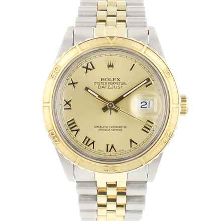  Rolex Datejust Turn-O-Graph 36 Steel Gold Jubilee Turn-O-Graph Champagne Dial </h1> 