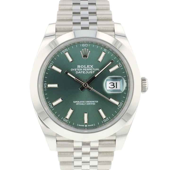  Rolex Datejust 41 Jubilee Mint Green NEW 2025 
