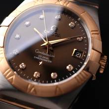 Thumbnail von Omega Constellation Diamonds Steel Rosegold </h1>