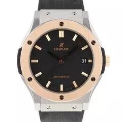 Thumbnail von Hublot Classic Fusion 45MM Steel Rose Gold Black Dial </h1>