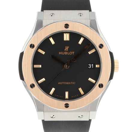  Hublot Classic Fusion 45MM Steel Rose Gold Black Dial </h1> 