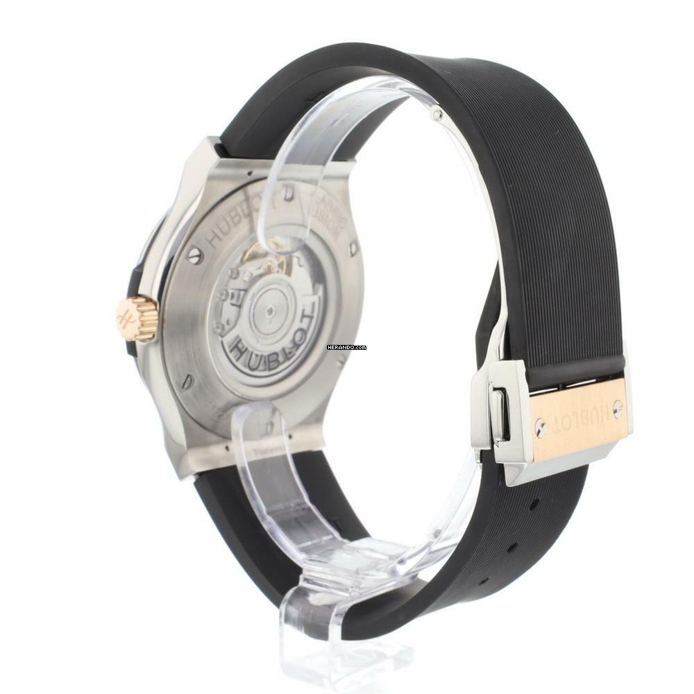 Thumbnail von Hublot Classic Fusion 45MM Steel Rose Gold Black Dial </h1>