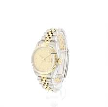 Thumbnail von Rolex Datejust 31 31MM Steel Gold Jubilee Fluted Diamond Logo Dial </h1>