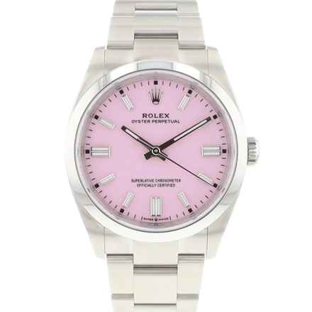  Rolex Oyster Perpetual 36 Candy Pink Dial NEW 2024 </h1> 