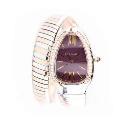  Bulgari Serpenti Serpenti Tubogas 35MM Diamonds </h1> 