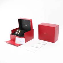 Thumbnail von Cartier Santos Dumont Yellow Gold Blue Dial </h1>