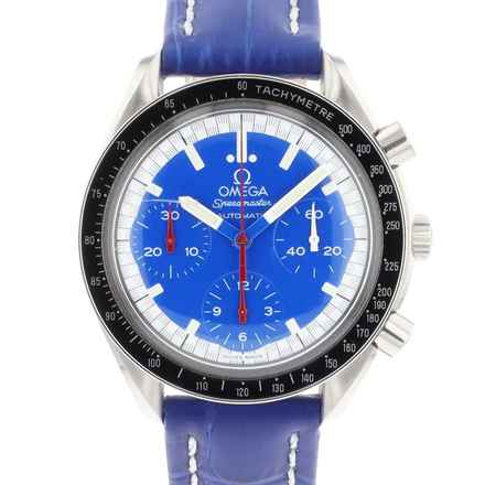  Omega Speedmaster Reduced Blue Dial </h1> 
