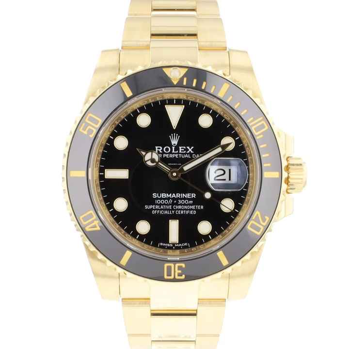  Rolex Submariner Date Yellow Gold </h1> 