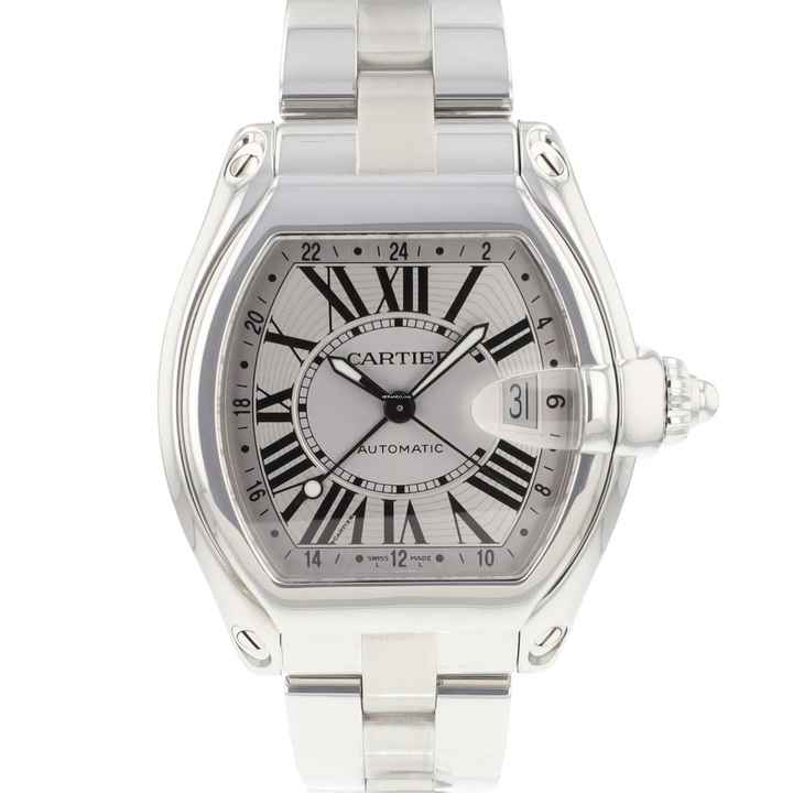  Cartier Roadster GMT XL Steel  