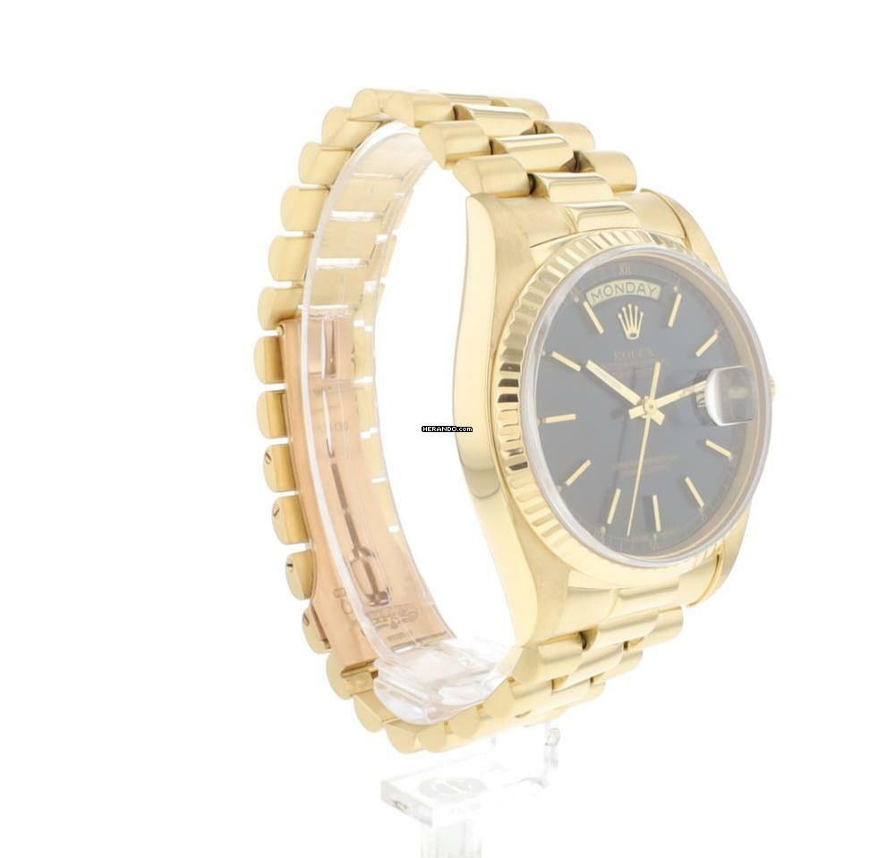 Thumbnail von Rolex Day-Date 36 President Yellow Gold Black Dial