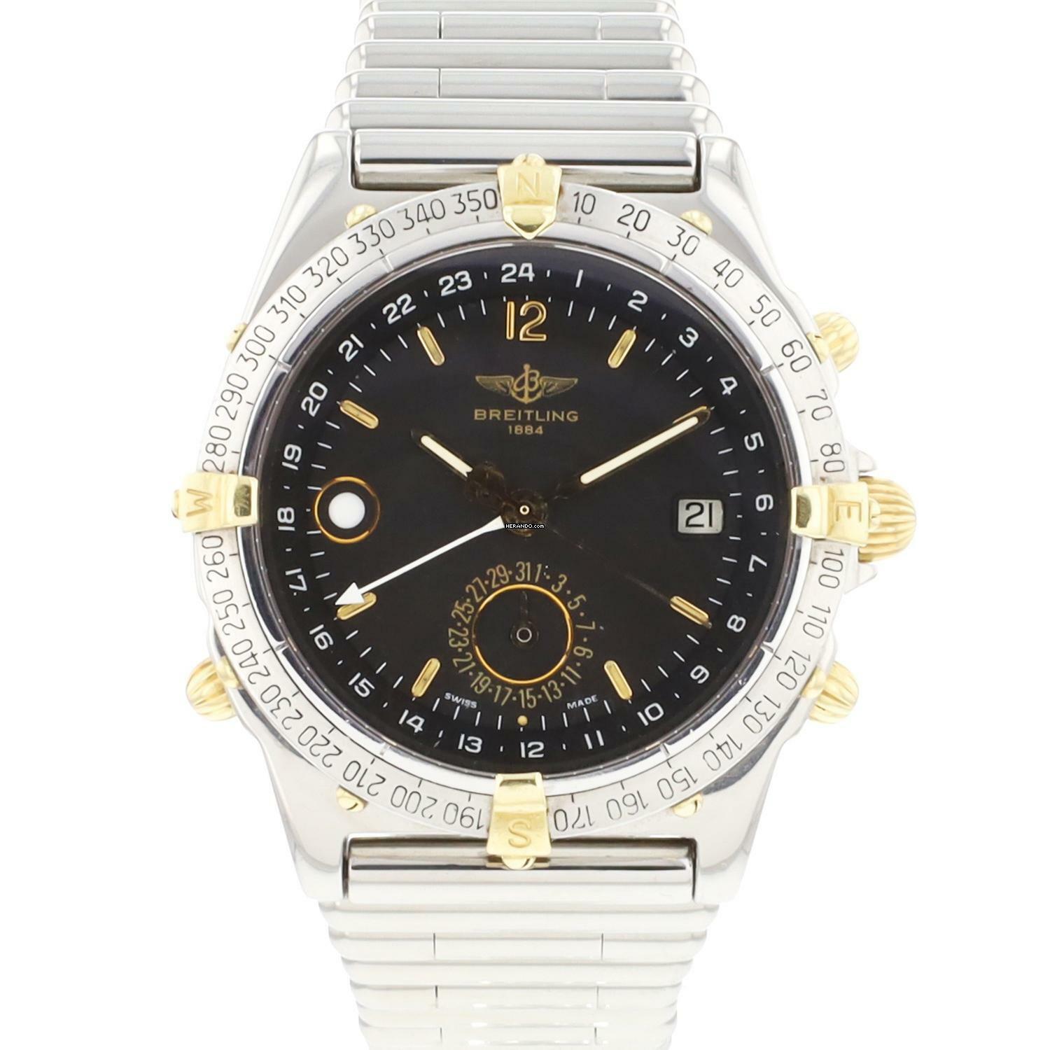 Breitling Duograph Gold/Steel </h1>