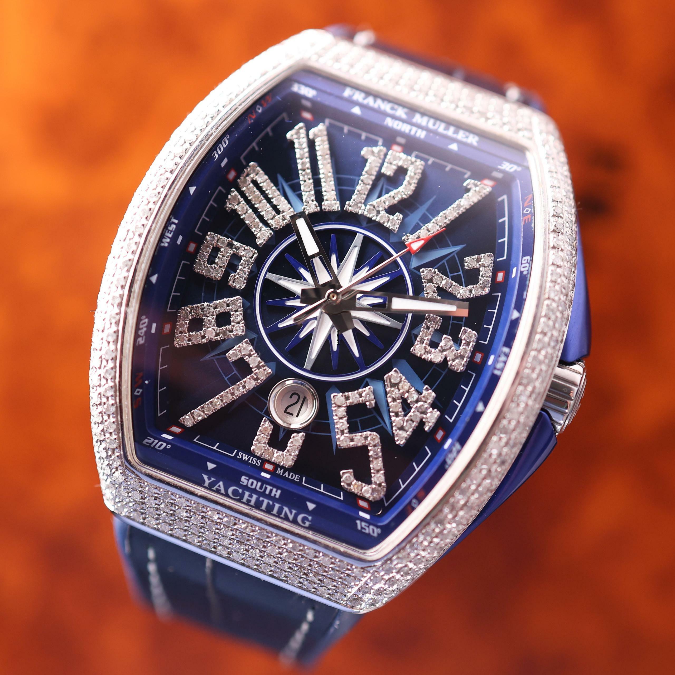 Thumbnail von Franck Muller Vanguard Yachting Diamonds </h1>
