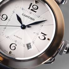 Thumbnail von Cartier Pasha LM Steel / Gold </h1>