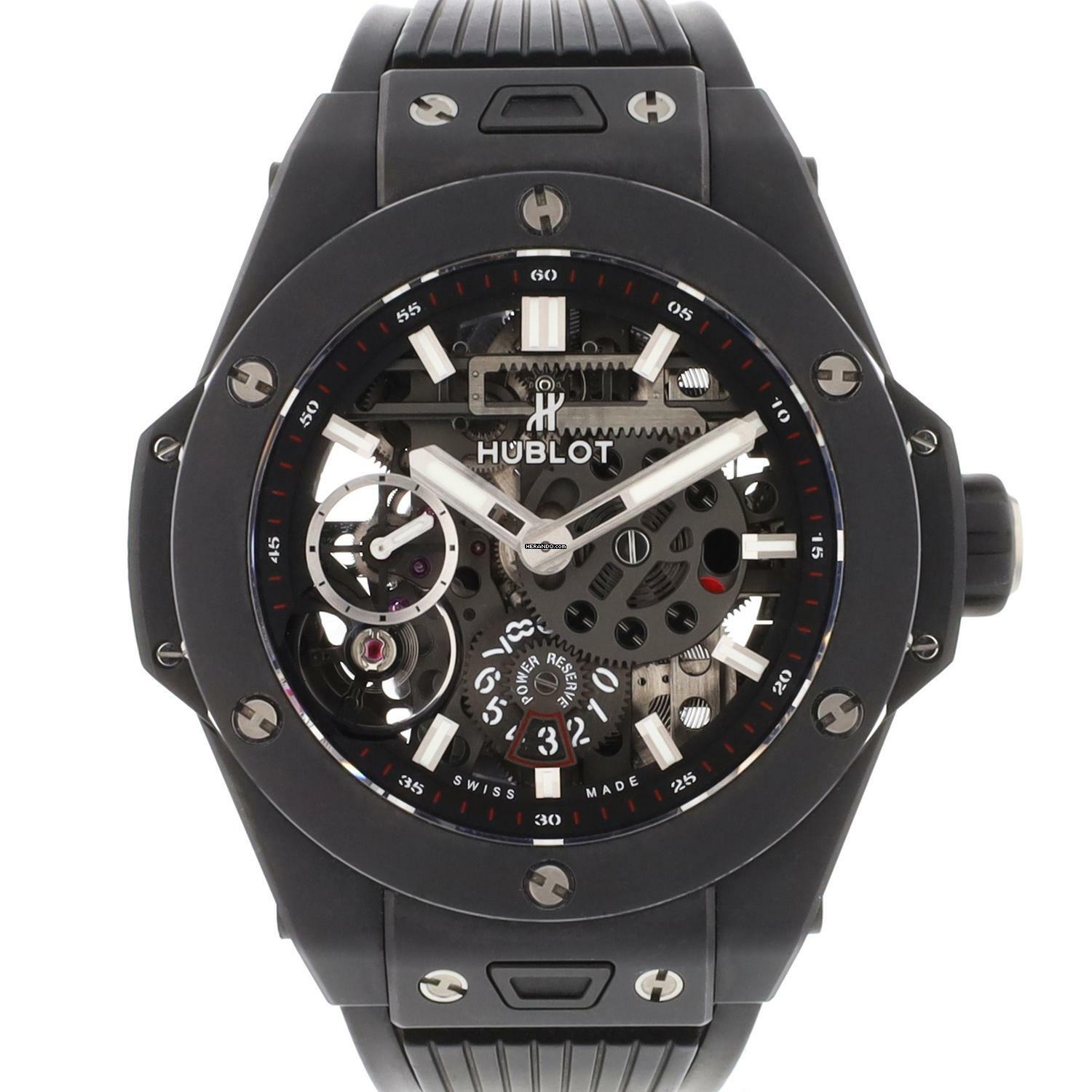  Hublot Big Bang Meca-10 Skeleton Ceramic 45MM </h1> 