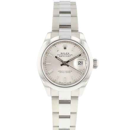  Rolex Lady-Datejust 28 Steel Oyster Silver Dial </h1> 