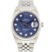 Thumbnail von Rolex Datejust 36 Jubilee Fluted Sodalite Diamond Dial </h1>