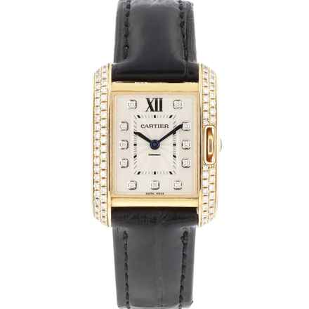  Cartier Tank Anglaise Rose Gold Diamonds </h1> 
