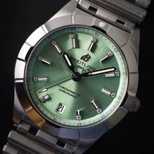 Thumbnail von Breitling Chronomat 32mm Diamond Green Dial </h1>