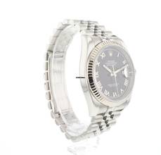 Thumbnail von Rolex Datejust 36 Jubilee Fluted Black Roman Dial </h1>