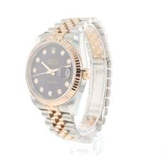 Thumbnail von Rolex Datejust 36 Steel / Everose Jubilee Fluted Black Diamond Dial </h1>