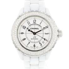 Thumbnail von Chanel J12 White Ceramique 38MM Diamonds Automatic </h1>