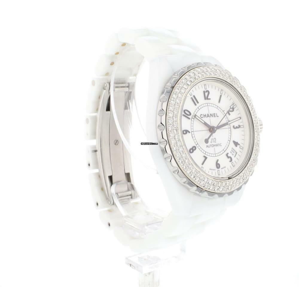 Thumbnail von Chanel J12 White Ceramique 38MM Diamonds Automatic </h1>