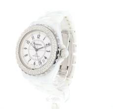 Thumbnail von Chanel J12 White Ceramique 38MM Diamonds Automatic </h1>