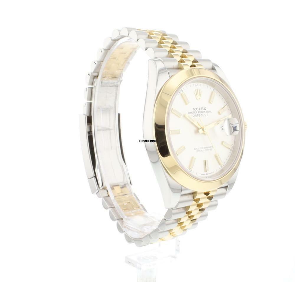 Thumbnail von Rolex Datejust 41 Gold Steel Jubilee SIlver Dial </h1>