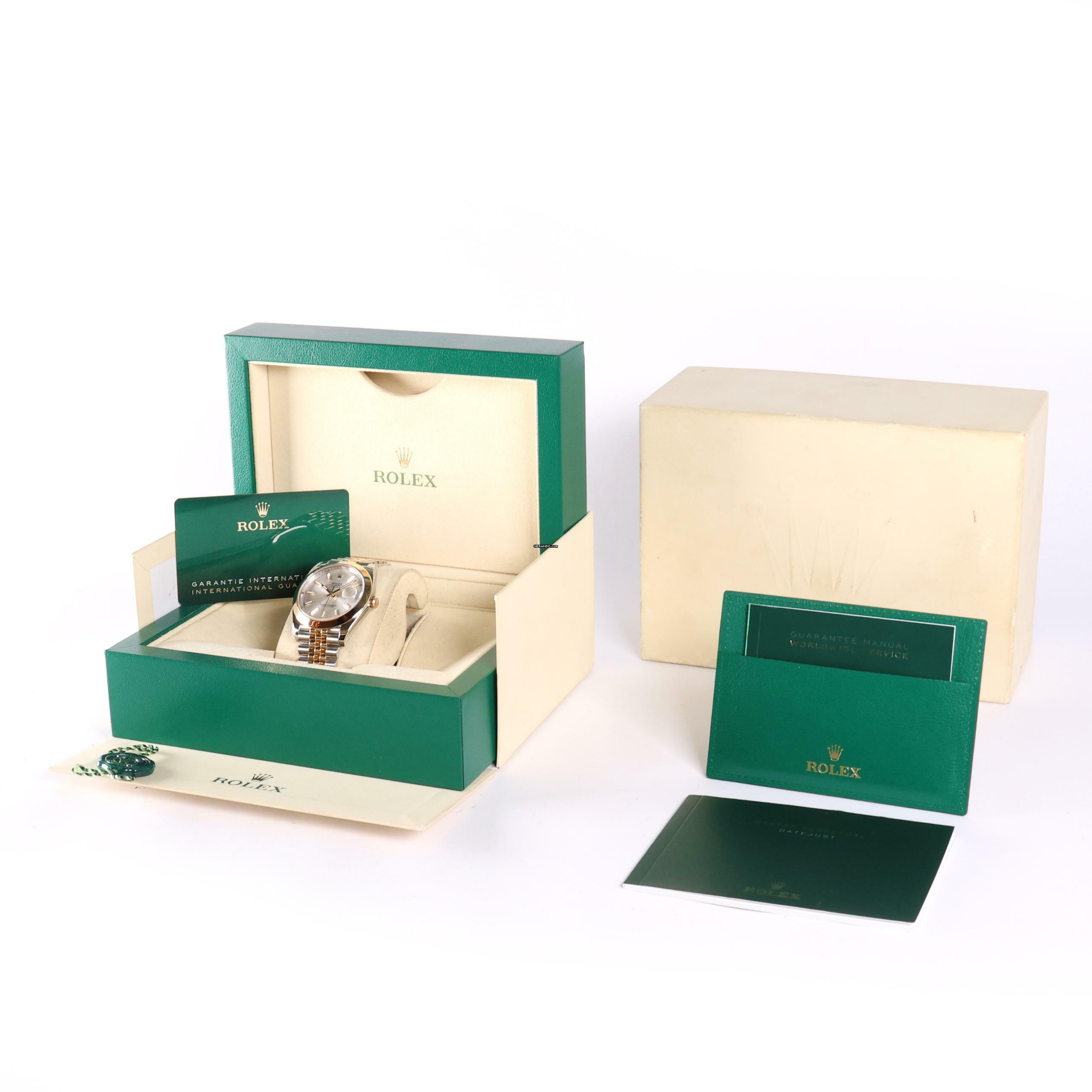 Thumbnail von Rolex Datejust 41 Gold Steel Jubilee SIlver Dial </h1>