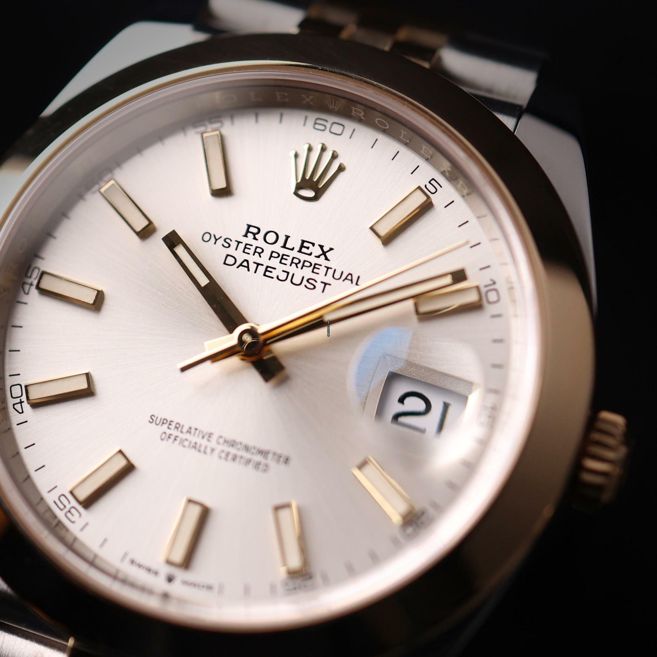 Thumbnail von Rolex Datejust 41 Gold Steel Jubilee SIlver Dial </h1>