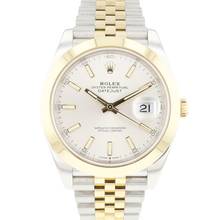 Thumbnail von Rolex Datejust 41 Gold Steel Jubilee SIlver Dial </h1>