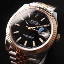 Thumbnail von Rolex Datejust 41 Steel Gold Jubilee Fluted Black Dial </h1>