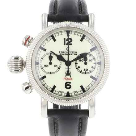  Chronoswiss Timemaster Time Master Flyback Lefty Superluminova Automatic Chronograph  